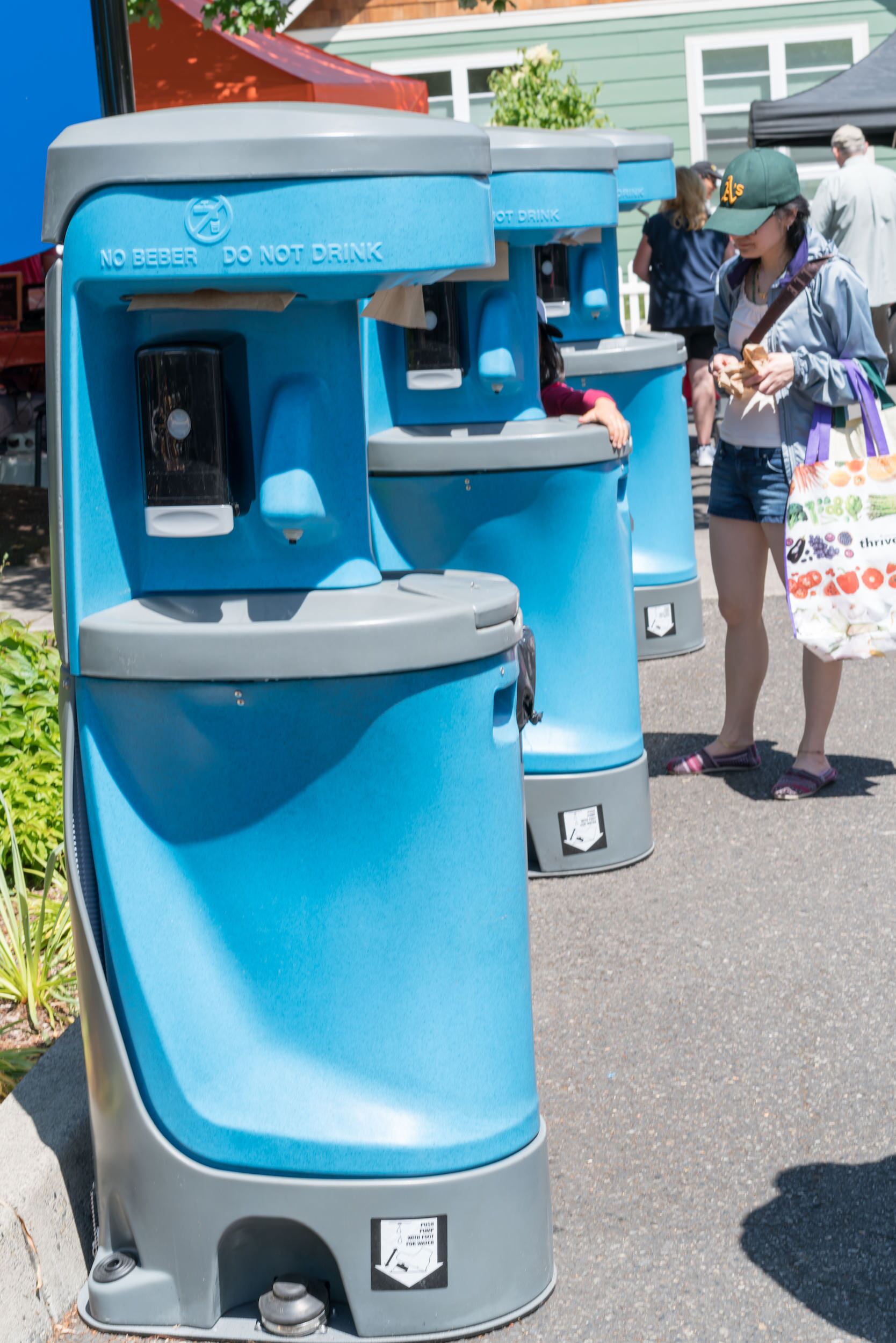 image of hand washing station | vancouver oregon portland salem rentals