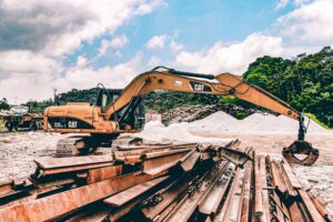 image of a construction site | portable toilets for construction 