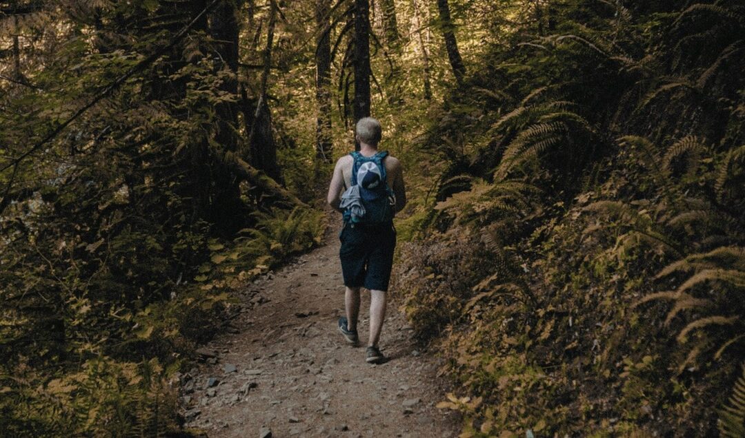 trail runner near Portland, Oregon